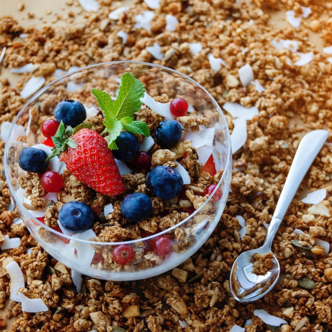 Delicious Breakfast Fruit Bowl