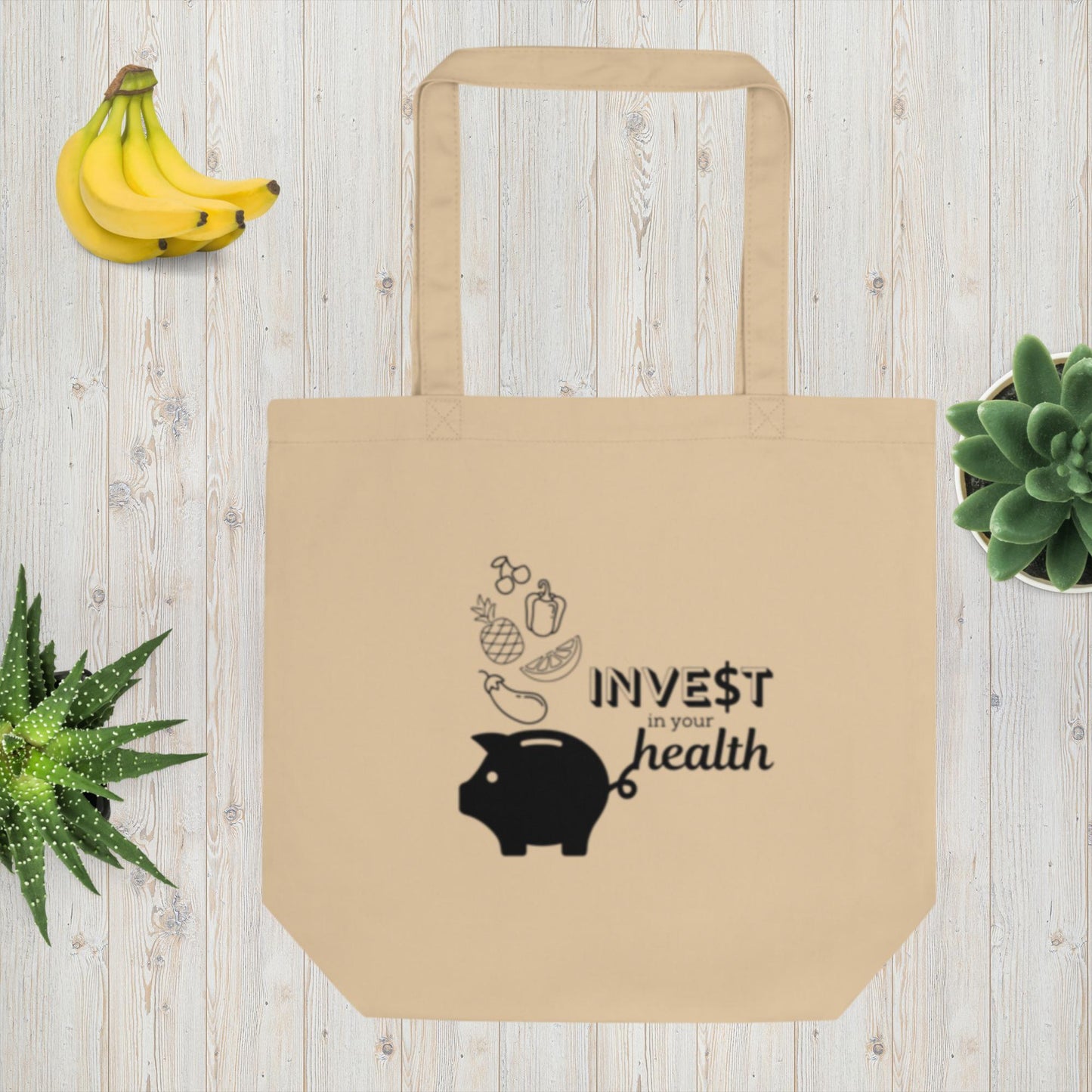 "Invest in your Health" Tote