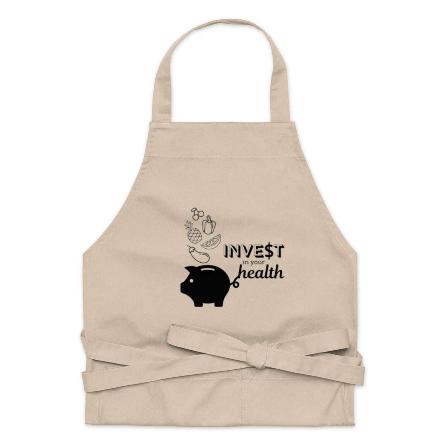 "Invest in your Health" Apron