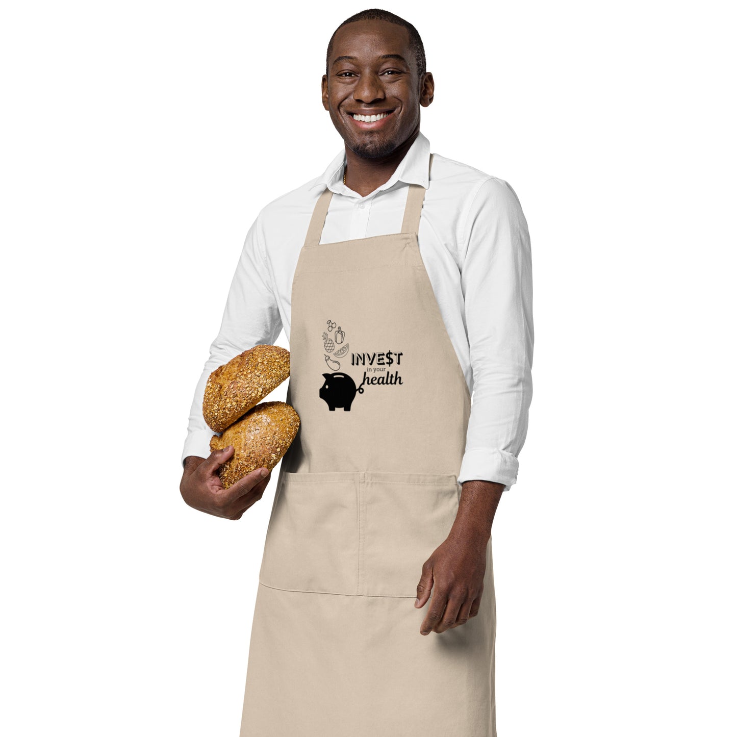 "Invest in your Health" Apron