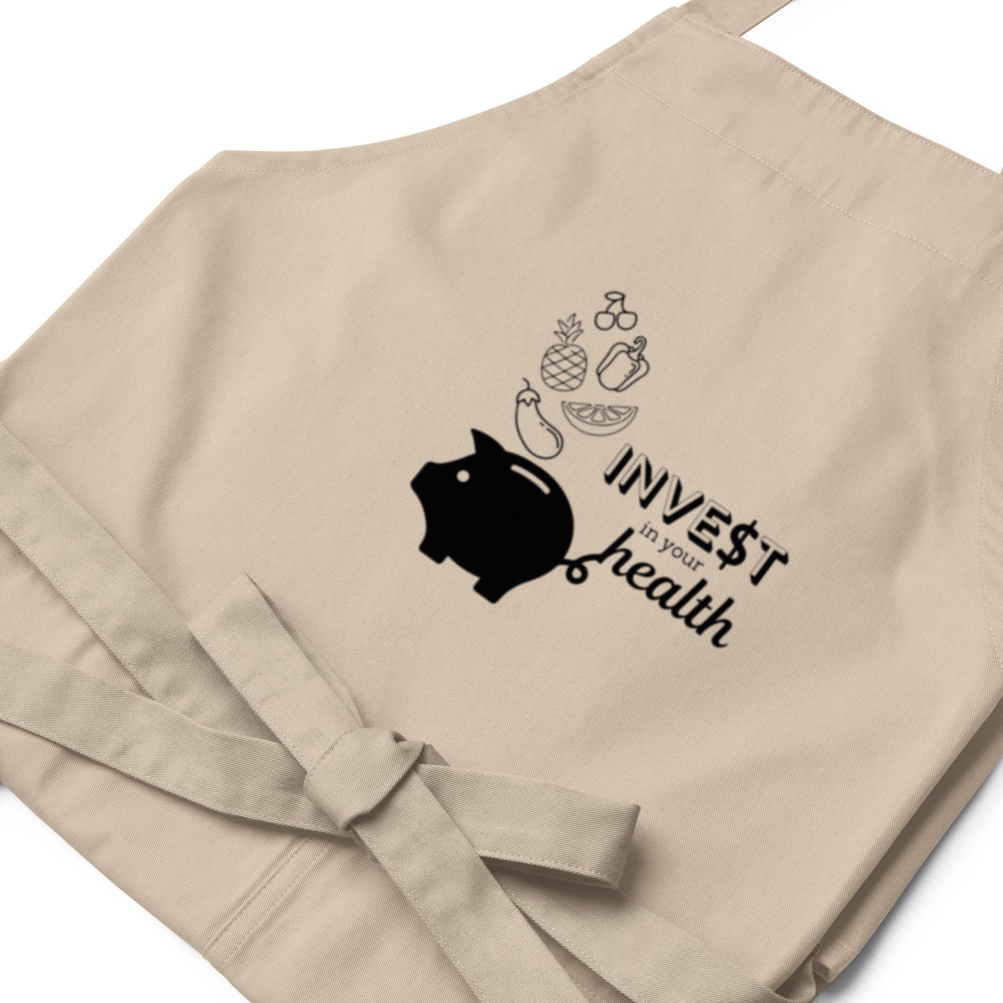 "Invest in your Health" Apron